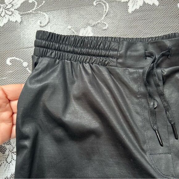 T Alexander Wang Black Satin Jogger Style Pant Sz Small - Picture 5 of 16